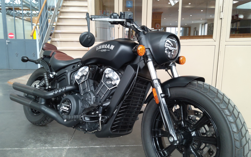 Indian scout bobber