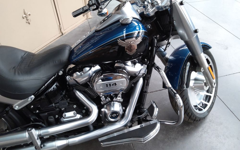 Harley fat boy anniversaire
