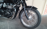 Triumph bonneville t100 black