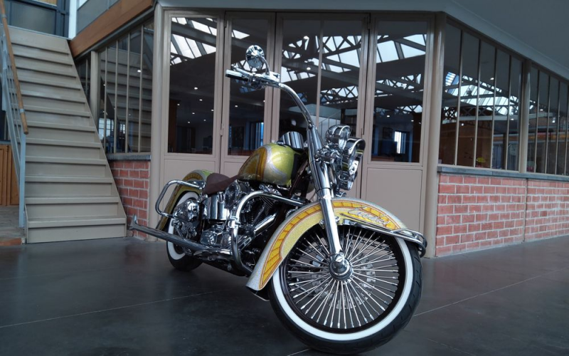 Harley Softail " Chicano "